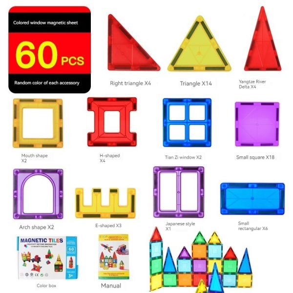 Jeu de construction magnétique