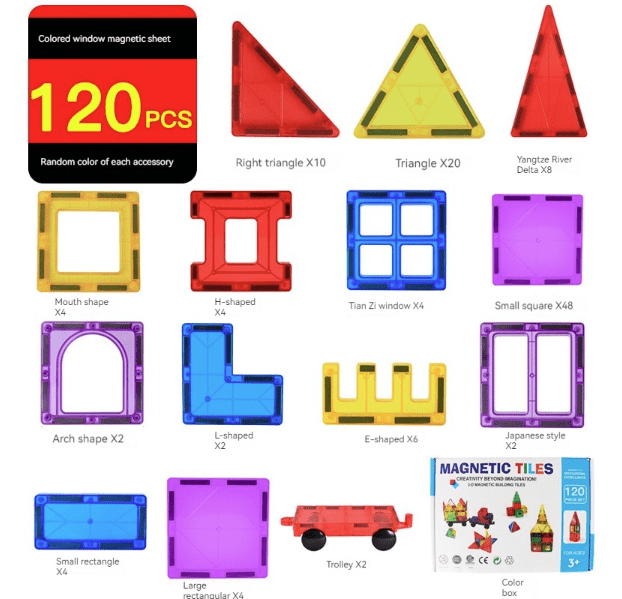 Jeu de construction magnétique