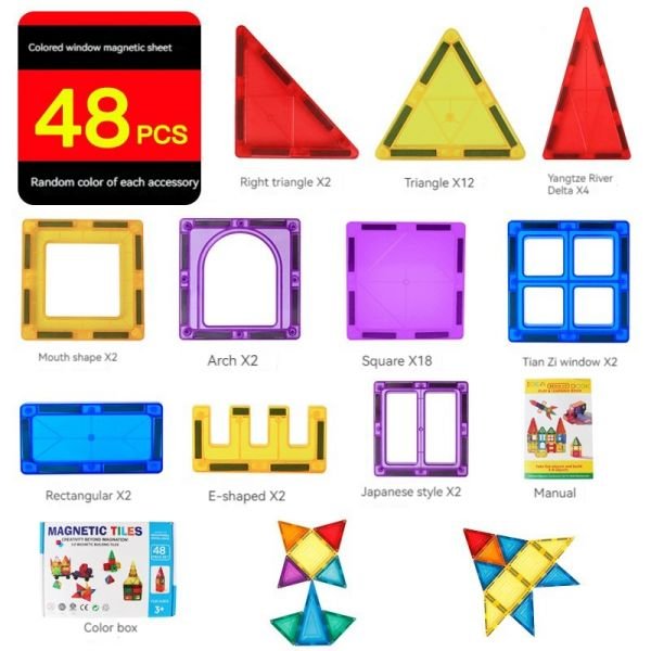 Jeu de construction magnétique
