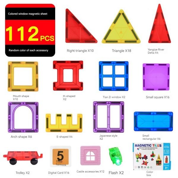 Jeu de construction magnétique