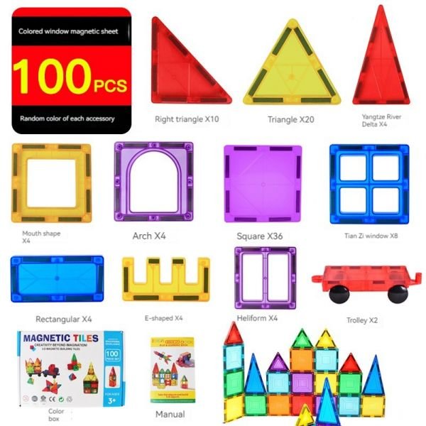 Jeu de construction magnétique